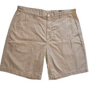 Vineyard Vines Men's Club Short Sz 38 Soft Classic Chinos khaki 100% Cotton